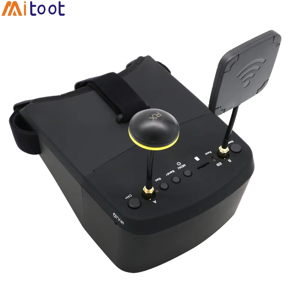 Skyzone Cobra X V2 Fpv Goggles - LS800D 5 Inch 800*480 FPV Video